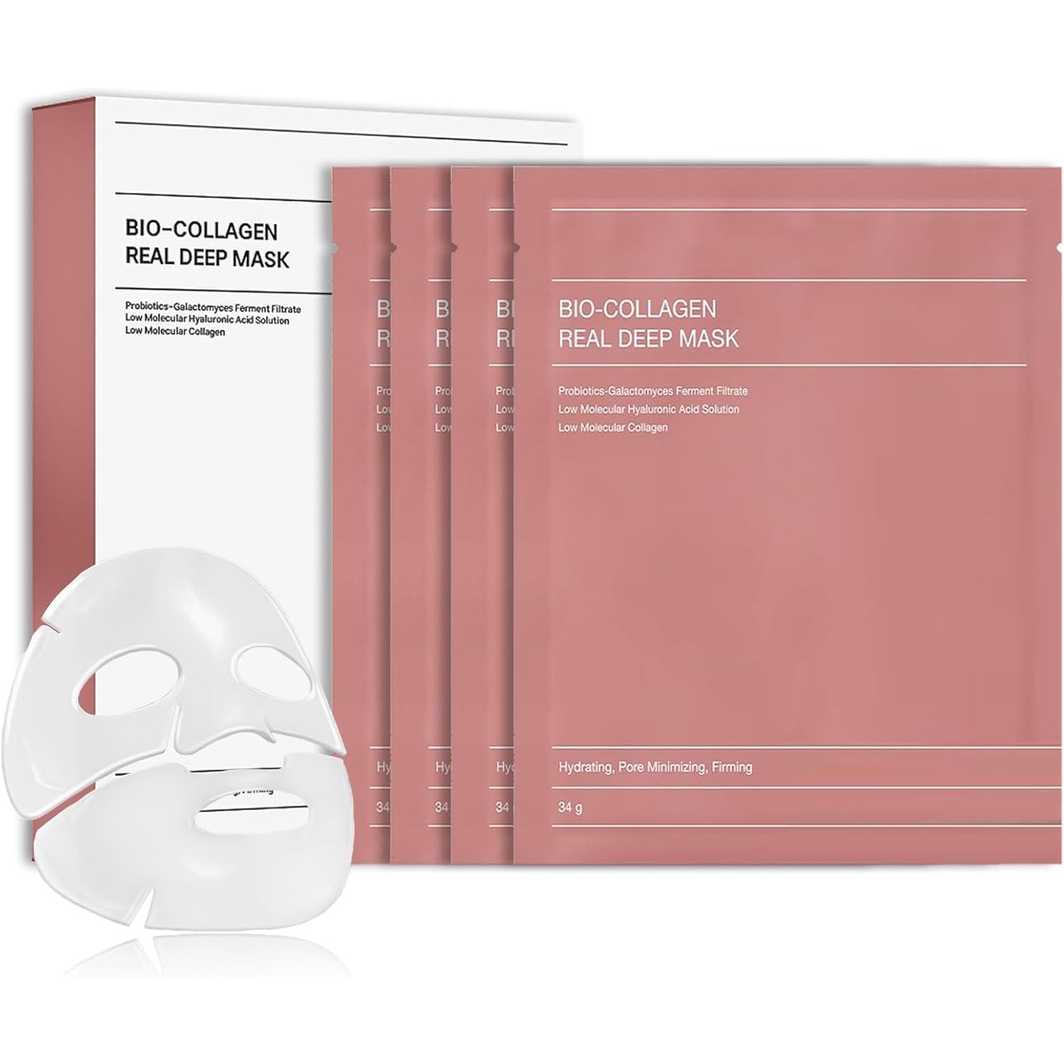 p-Overnight Korean Glass Skin Face Mask With Real Deep Bio-Collagen-main